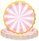 saerryor 20 Pcs 7 Pink Paper Plates for Dinner and Dessert,Disposable Plates Party Supplies for Graduation Holiday Wedding Birthday Party Baby Shower Decorations,Pink