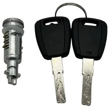 Serratura Della Porta Attuatore Cilindro Della Serratura Della Maniglia Porta Con 2 Chiavi Per Fiat 500L 500X 2014-2020 Per Jeep Per Renegade 2014-2019 6000632319 80/1039 Serratura Attuatore