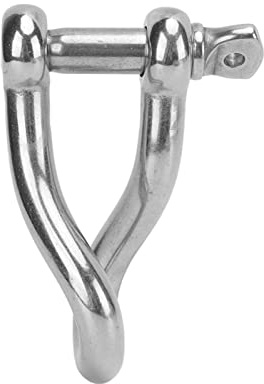 Yctze Manille en Acier Inoxydable Manille en Acier Inoxydable de 12 Mm avec Goupille à Vis Haute Résistance à la Rupture Yachts Marins Bateaux Rapides Navires Industriels et Scientifiques/Produits