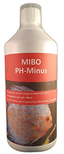 MIBO PH Minus 1000ml Aquarium Wasseraufbereiter PH-Wert Regulator für weiches Wasser