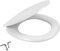 Roca Laura Replacement WC Toilet Seat with Standard Hinges 801D30001 White