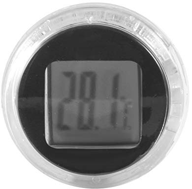 Houkiper Termometro Digitale, Mini LCD Termometro Digitale per Interni Esterni, termometro digitale per moto- Termometro Impermeabile per Cucina Bagno Auto Moto Magazzino