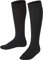 FALKE Unisex Kinder Kniestrümpfe Family K Kh nachhaltige Baumwolle lang einfarbig 1 Paar, Schwarz Black 3000, 27-30
