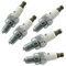 5x Flexparts Zündkerze Ersatzzündkerzen CMR6H Set für Motorsensen und Motorsägen ersetzt NGK CMR6H 3365 Stihl 00004007011 Honda 31916-ZH0-003 Husqvarna 5310086-15 Bosch USR7AC