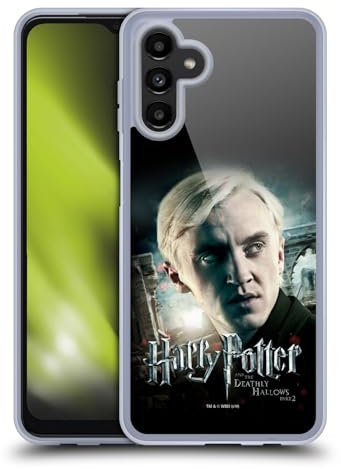 Head Case Designs Offizielle Harry Potter Draco Malfoy Deathly Hallows VIII Soft Gel Handyhülle Hülle kompatibel mit Samsung Galaxy A13 5G (2021)