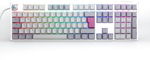 Ducky One3 Mist Full Size Brown Cherry MX Switch Mechanical Keyboard - UK Layout