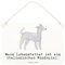 Mr. & Mrs. Panda Deko Schild Italienisches Windspiel Lebensretter DIN A6 - Geschenk, Rustikales Deko schild, Italian Greyhound, Welpe, Deko schild
