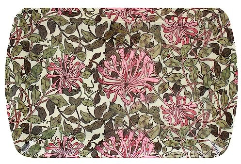 Lesser & Pavey British Designed Serving Tray | Dinner Tray For Multiple Uses Around The Home | Honeysuckle Trays For Food Serving Or Drinks Serving - William Morris