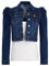 SS7 Puff Sleeve Denim Jacket Indigo