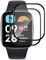 PaceBid 2 Pack Pellicola Protettiva Compatibile con Xiaomi Redmi Watch 3 Active, 3D Piena Copertura Pellicola Vetro Temperato [Anti-graffio] [9H Durezza] [Senza Bolle] per Xiaomi Redmi Watch 3 Active
