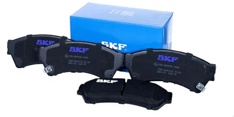 SKF Scheibenbremse Bremsbelag VKBP 80410 A - 4er Set - Position Vorderachse Höhe 77 mm Länge 170 mm Breite 81 mm Dicke 17,4 mm - OE Qualität | Kompatibel mit: MAZDA 6 Hatchback, 6 Kombi, 6 Stufenheck