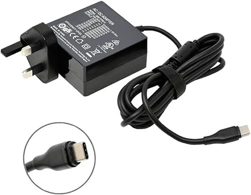 87W/90W USB-C Adapter Charger, Type C Power Adapter for MacBook Pro, Lenovo, ASUS, Acer, Dell, HP, Huawei & More – Fast Charging for Laptops & Smartphones with USB-C Port by TJ Inspirations