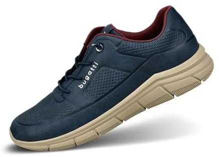 bugatti Zapatos con Cordones para Hombre 343-afa10, Azul Oscuro, 42 EU