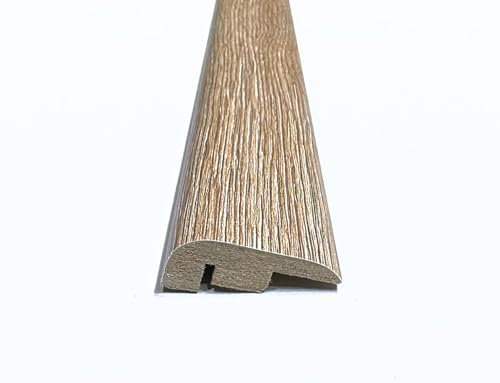 Hawaii Oak Laminate & Wood Flooring Section Transition Bar MDF Threshold Strip End Edge Profile Door Trim Moulding Oak (1, 900mm (2ft 6))