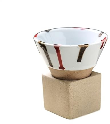 DOLPTBEZM Coffee s 100ml Kreative Retro Keramik Kaffeetasse Teetasse Keramik Porzellantasse Teetasse für Büro und Zuhause