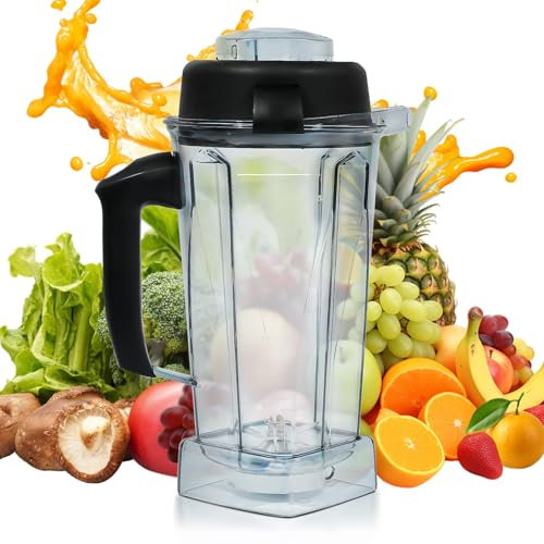 For Vitamix Blender Pitcher 64oz,Replacement Pitcher for Vitamix 5200 5300 6300 7500 VM0197 VM0101 VM0100 VM0103 E310 Classic Explorian Commercial Professional Series Vitamix Blender Container