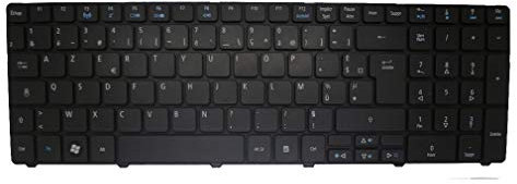 Clavier d'ordinateur Portable pour Acer 7735 7735G 7735Z 7735ZG 7736 7736G 7736Z 7736ZG 7738G 7739 7739G 7739Z 7739ZG France FR Noir