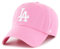 '47 Brand Adjustable Cap - CLEAN UP LA Dodgers rosa