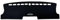 Armaturenbrett-Abdeckmatte Für Ford Für Ranger Für Raptor Für Wildtrak T9 2023 2024 2025 Auto-Armaturenbrettmatte Sonnenschutz-Schutzteppich Dash Mat Dashmat Dashboard rutschfeste Mat(LHD Black)