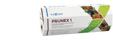 Prunex 1 limpieza y desintoxicación de colon, té te en polvo, sabor guindon ciruela para un tránsito intestinal óptimo (35g, 7 sticks)