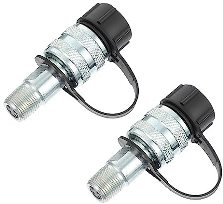 STOBAZA 2pezzi Raccordo Idraulico per Olio Giunto per Olio da Adattatore Femmina