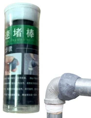 Bâton de colle époxy - Colle étanche et résistante à la chaleur - Joint de réparation pour surfaces fissurées - Fixation rapide pour métal, verre, céramique - Stylo de montage solide et pour