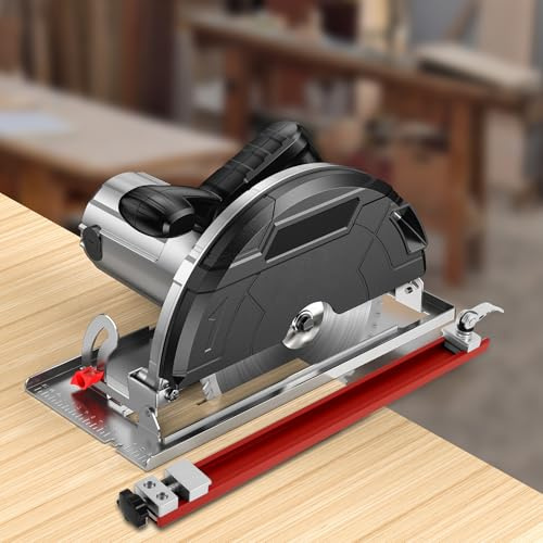 Einstellbare Basisführung für Schneidemaschinen UltraPräzision Verstellbare Schneidmaschinen Basisführung 360x30x46mm Stabiler Kreissägen Basisführung Adjustable Cutting Machine Base Guide (360mm)