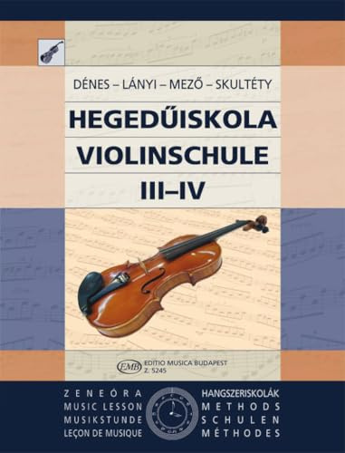 Violinschule iii-iv violon