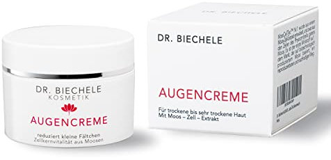 Dr. Biechele Anti-Age Augencreme - 50ml Feuchtigkeitscreme für Männer und Frauen - Schutz vor Hautalterung & Falten - Anti Falten Creme für die Augen mit Avocado- und Mandelöl