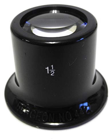 Bergeon HE4422-1.5 Lunettes d'horloger en plastique Grossissement x6,7