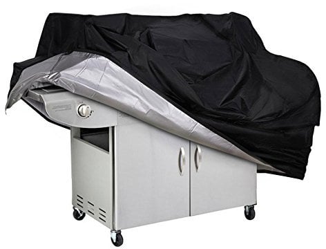 QMQ Barbecue BBQ Cover Heavy Duty Waterproof Grill Protection Large L 67-Inch 170cm