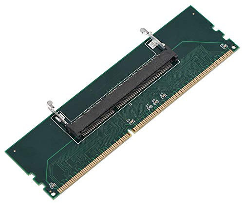 Richer-R DDR3 Laptop SO-DIMM zu DDR3-Desktop-DIMM, Laptop Speicherübertragung auf Desktop Memory Interface Transfer Adapter Karte 204 zu 240Pin Konvert Adapter Grün