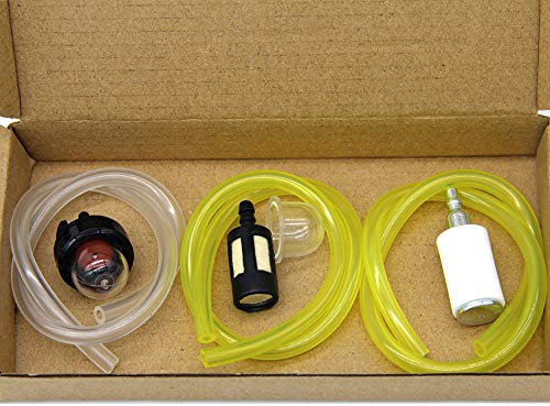 SWNKDG 3er Set Kraftstoffschlauch 2 x 3mm 2,5 x 5mm 3 x 5,5mm Benzinschlauch Ölschlauch Dieselschlauch PVC Schlauch