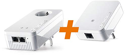 Devolo dLAN 1200+ WiFi ac Powerline + DLAN 1000 Mini 1200 Mbit/s Weiß Netzwerkadapter