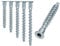 HMH-Shop Confirmat Schrauben 5x30 / 5x40 / 5x50 / 5x70 / 6,4x50 / 6,4x60 / 7x35 / 7x40 / 7x50 / 7x60 / 7x70 mm Möbelverbinder Möbelschrauben Holzschrauben (100, 5x50mm)