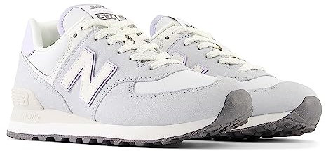 New Balance Femme 574 Basket, Granit, Lavande, Gris Clair, Quartz, 36 EU