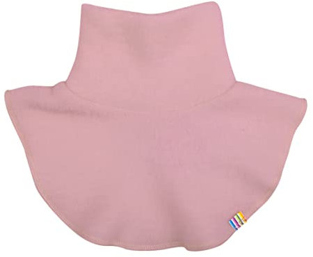 Joha Kinder Unisex Schlupf-Schal Rollkragen-Einsatz reine Merinowolle, Farbe:Altrosa, Größe:1-3