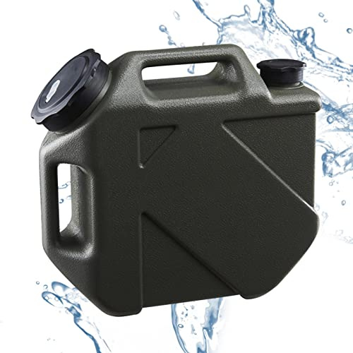 Raxove Réservoir d'eau avec Robinet, Seau Vert Portable, cruches pour Distributeur de Boissons de 10 litres/2,6 gallons - Distributeur de Boissons, Seau Vert Portable avec Robinet pour extérieur
