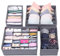 Bazasa 4er Shubladen Organizer Grau Odnungssystem für Kleidershrank Schublade Organizer Schrank Aufbewahrung Box Faltbare Schubladentrenner für Unterwäsche BHS Socken Krawatten Underwear Wickelbedarf