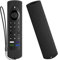 PIUAMUNKJ Silikonhülle für 2023 Fire TV Stick 4K Max (2. Gen)/Omni Serie/Insignia/Toshiba/Fire TV 2-Serie/4-Serie, Alexa Sprachfernbedienung, Silikon-Abdeckung mit Umhängeband, Schwarz