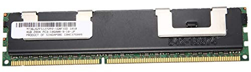 Lckiioy 4 Gb Ddr3 Speicher Ram Pc3-10600R 1333 MHz 2Rx4 1,5 V ECC 240-Pin Server Ram Mt36Jszf512772Pz