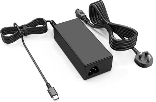 45W Chromebook Charger Fast USB C Laptop Charger for Lenovo Chromebook Widely Compatible with HP Dell Acer Asus Samsung Google Chromebook Type C Power Cord