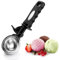 Cuchara grande para porciones de 6 cucharadas, cuchara de helado grande con gatillo, cuchara de masa de galletas de 2.75 pulgadas, cuchara de helado, cuchara para cupcakes y cuchara para magdalenas,
