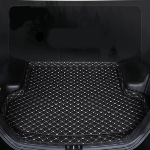 Auto Kofferraummatte für Ford Kuga III 2019-2024, Kofferraumwanne Anti-Rutsch-Kofferraumwanne- Stiefelmatte Ladekantenschutz Matte,A