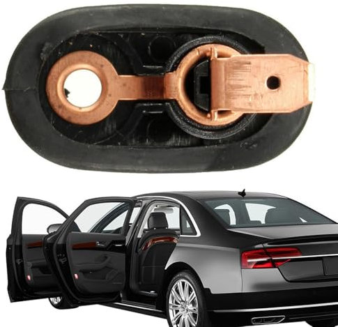 Generic Interruptor universal para lámpara de puerta interior de coche | Interruptor de puerta de coche para luces interiores – Botón negro, fácil de instalar, práctico