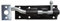 Keypak 100mm Necked Tower Bolt Black Specialised Offset Lock for Securing Gates & Shed Doors - Fixings Included