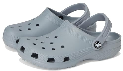 Crocs Unisexe Enfant Classic Clog K Sabots, Concrete, 33/34 EU