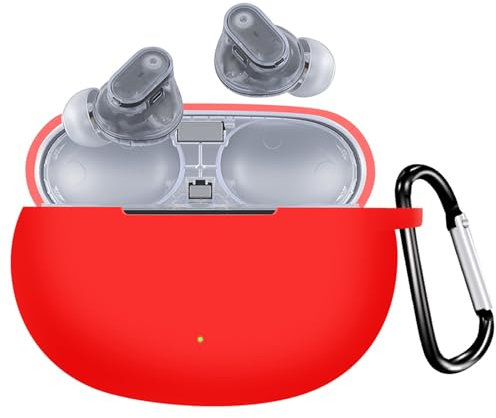 KANOYO Custodia in silicone compatibile con Beats Studio Buds +/Buds, custodia protettiva completa, supporta la ricarica wireless, resistente agli urti con custodia Beats Studio Buds +/Buds, con