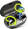 Rulefiss Cuffie Bluetooth Sport, Auricolari Bluetooth con 4 ENC Mics, 48 Ore Stereo Cuffie Wireless Antirumore, IP7 Impermeabili Cuffiette con Display LED, Cuffie Senza Filo per Running/Palestra