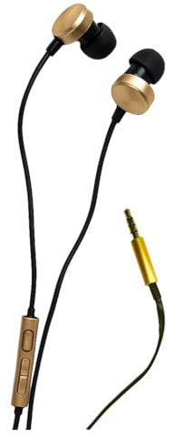 3.5mm Jack In Ear Headphones Wired Earbuds, Earphones with Microphone, Corded,wired Ear Buds,Compatible With Phone,Samsung,Smartphones,Laptops, iPhone,iPad,Computer, Gaming, Sports,MP3 Players,1.2 met